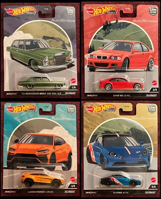 Hot Wheels Premium /Car Culture - AutoStrasse (2022) - $7/ea.