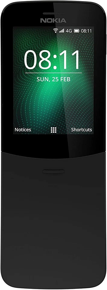 Original Nokia 8110 (2018) Dual SIM 4GB Unlocked LTE 4G Slide KaiOS Smartphone - Image 4 of 4