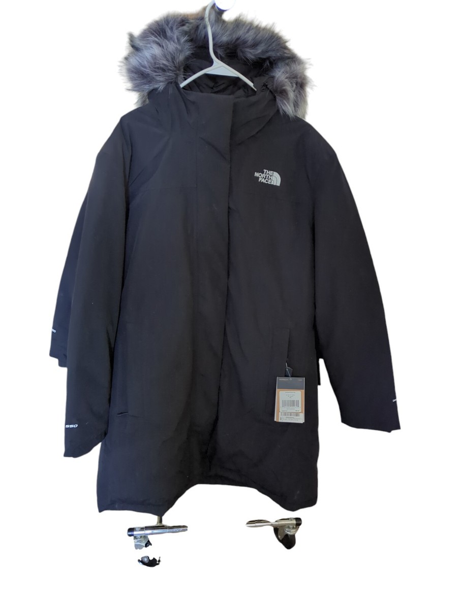 North Face Women's Arctic Parka, Size XXL, Black, Winter Weight, Parka BQ1