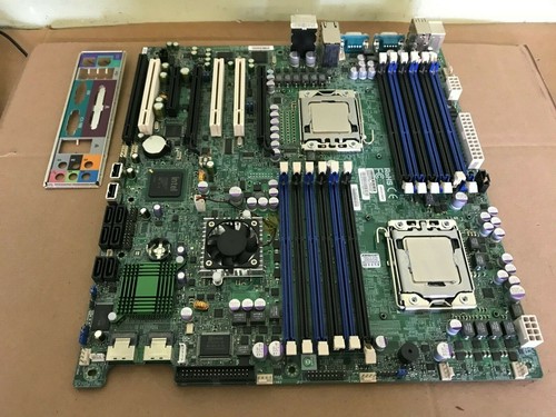 SuperMicro X8DA3 REv : 2.01 Server Motherboard Dual LGA 1366 Sockets with CPUs - Picture 3 of 3