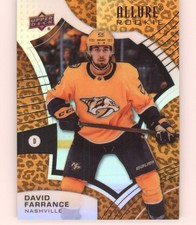 2021-22 Upper Deck Allure #136 David Farrance Leopard
