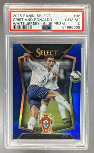 2015 Panini Select Cristiano Ronaldo Blue /299