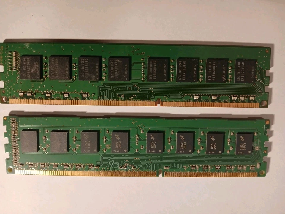 12GB SDRAM Samsung + Micron 2RX8 PC3-12800U DDR3 1600Mhz DIMM Desktop Memory RAM - Image 4 of 4