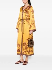Alemais BANANA BLOSSOM SILK SHIRTDRESS 890 Size US 8 AU 12