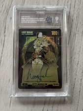 Bo Jackson Battle Arena Nancy Lieberman Lady Magic Super Auto 1 Of 1 Tag 9
