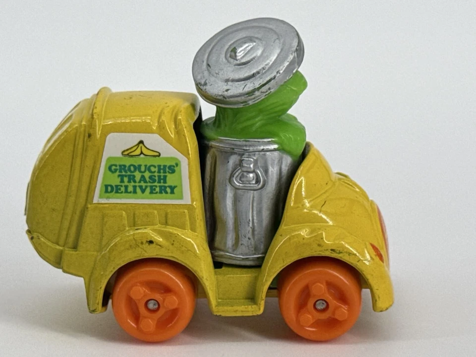 Camión Playskool Sesame Street Oscar The Grouch 1982 Foto 3 de 4