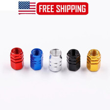 4pcs Aluminum Car Tire Valve Caps Tyre Valve Stem Cover Air Dust Wheel Rim Caps