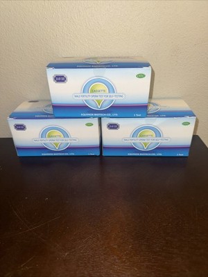 3 DAVID CASSETTE MALE FERTILITY SPERM TEST FOR SELF TESTING 1 TEST PER BOX