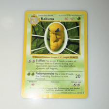 Kakuna [1st Edition] #33 Prices | Pokemon Base Set | Pokemon Cards
