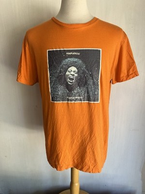 FUNKADELIC Official Maggot Brain ''Free Your Mind'' George Clinton T-Shirt Large