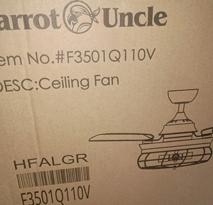 Parrot Uncle Ceiling Fans (2)