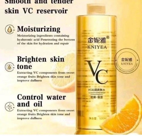 KYINEA VC Toner Balancing Water & Oil Moisturizing Brightening Skin Toner 500ml - Picture 5 of 10