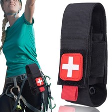 Heavy Duty Tactical Molle Tourniquet Pouch First Aid Trauma Medical Shears Pack