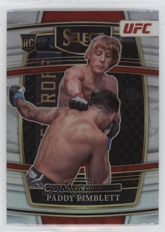 2022 Panini Select UFC Concourse Silver Prizm Paddy Pimblett #61 Rookie RC 0g14