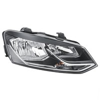 Hauptscheinwerfer Rechts 12 V W5W Halogen Hella FüR U.A. VW Polo