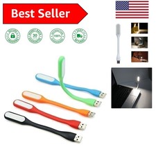 Mini USB LED Light with Flexible Gooseneck - Perfect for Laptops Reading