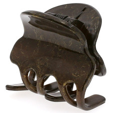 Paris CP3128 French Hair Clip for Women, Small Brown Girls Hair Claw Clips Fashi