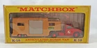 Lesney Matchbox King Size K-18 Articulated Horse Box Window Box Variation [A]