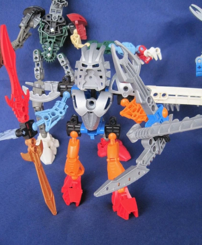 Lego Bionicle 6 Figures MOC Fantasy 2 Rankshi 2 TOA Nuva 2 Kraata  and more - Image 2 of 4