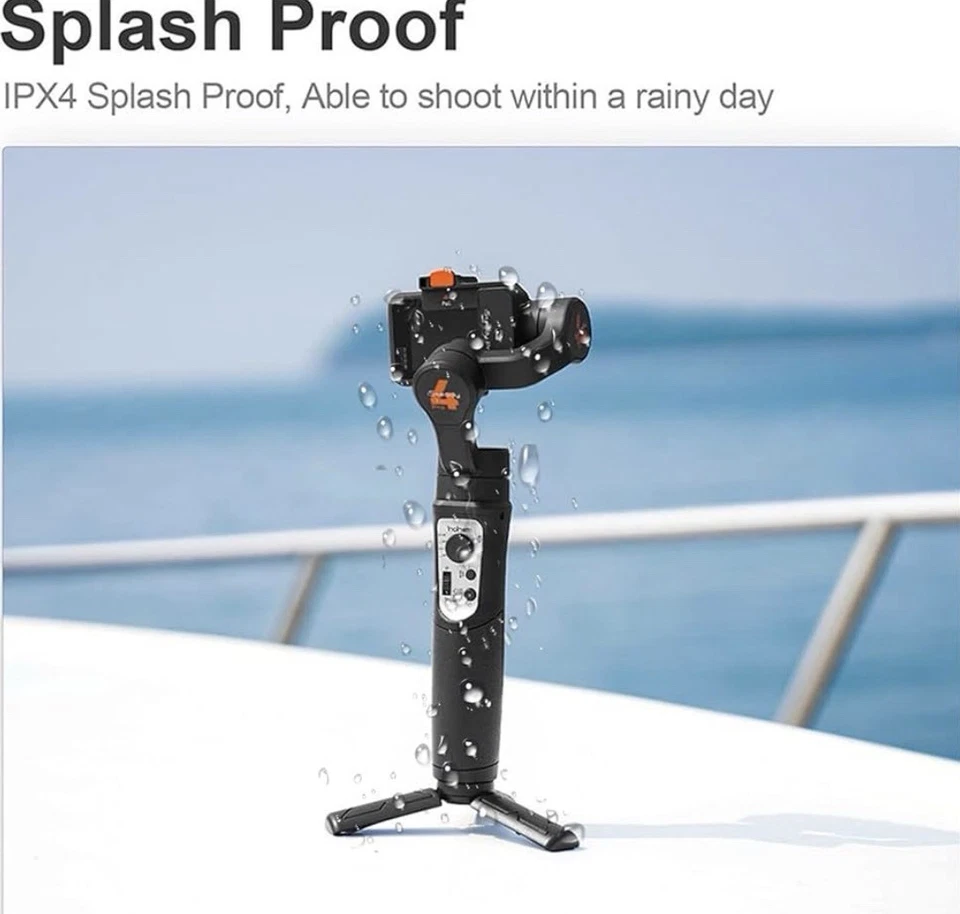 Hohem iSteady Pro 4 3-Axis Gimbal Stabilizer for GoPro Hero 13/12/11/10/9/8/7/6 - Image 4 of 4