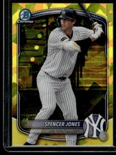 SPENCER JONES 2025 BOWMAN DRAFT CHROME YELLOW SAPPHIRE #BDC-9