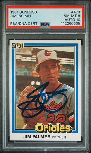 1981 Jim Palmer #473