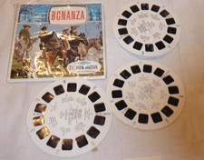 View Master 3 D Scheiben 1 Päckchen Bilder 3 Scheiben Bonanza