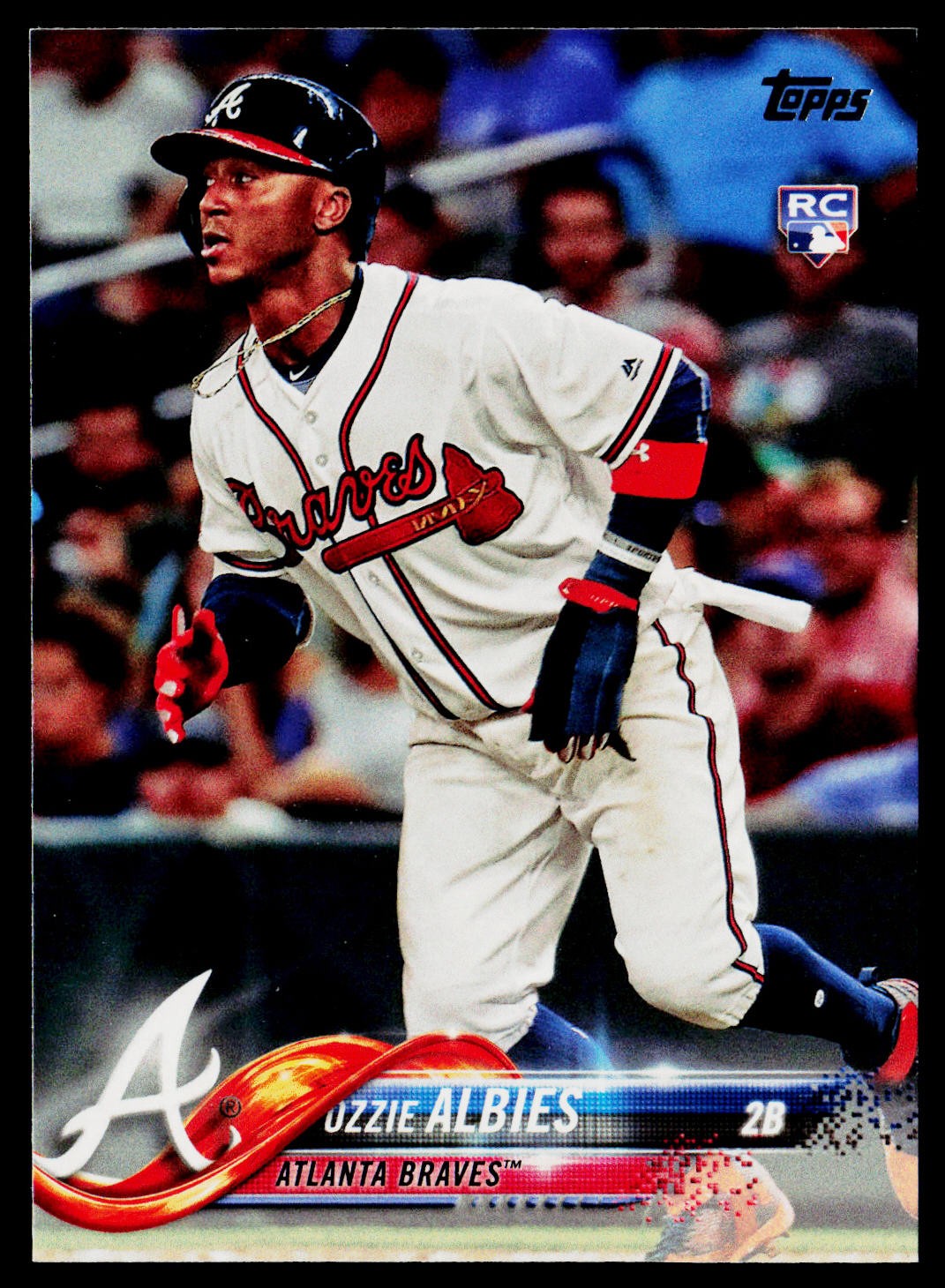 2018 Topps #276 Ozzie Albies Atlanta Braves Rookie