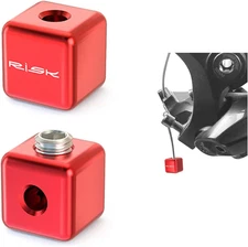 Bike Cable End Caps, Alloy Cable Crimps for Road & Mountain Bicycles - Includes 