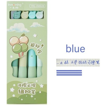 etractable Erasable Gel Pen 0.5mm Quick Drying for Journaling Writing Drawing
