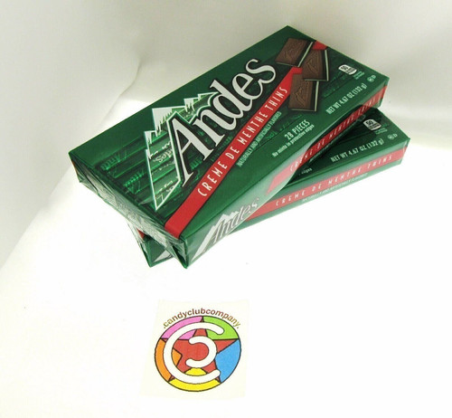 Andes Creme De Menthe Thins Chocolate Candies ~ Lot of 2 - Picture 5 of 5