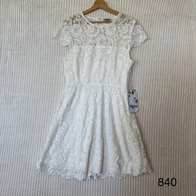NWT Show Me Your Mumu Alice Darling White Lace Dress Size Large | eBay