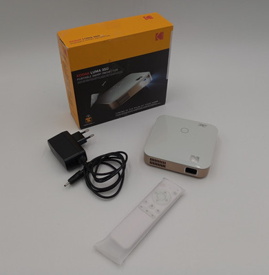 Mini Proyector KODAK Luma 350 150 Lúmenes Blanco NO DETECTA CARGA BATERÍA
