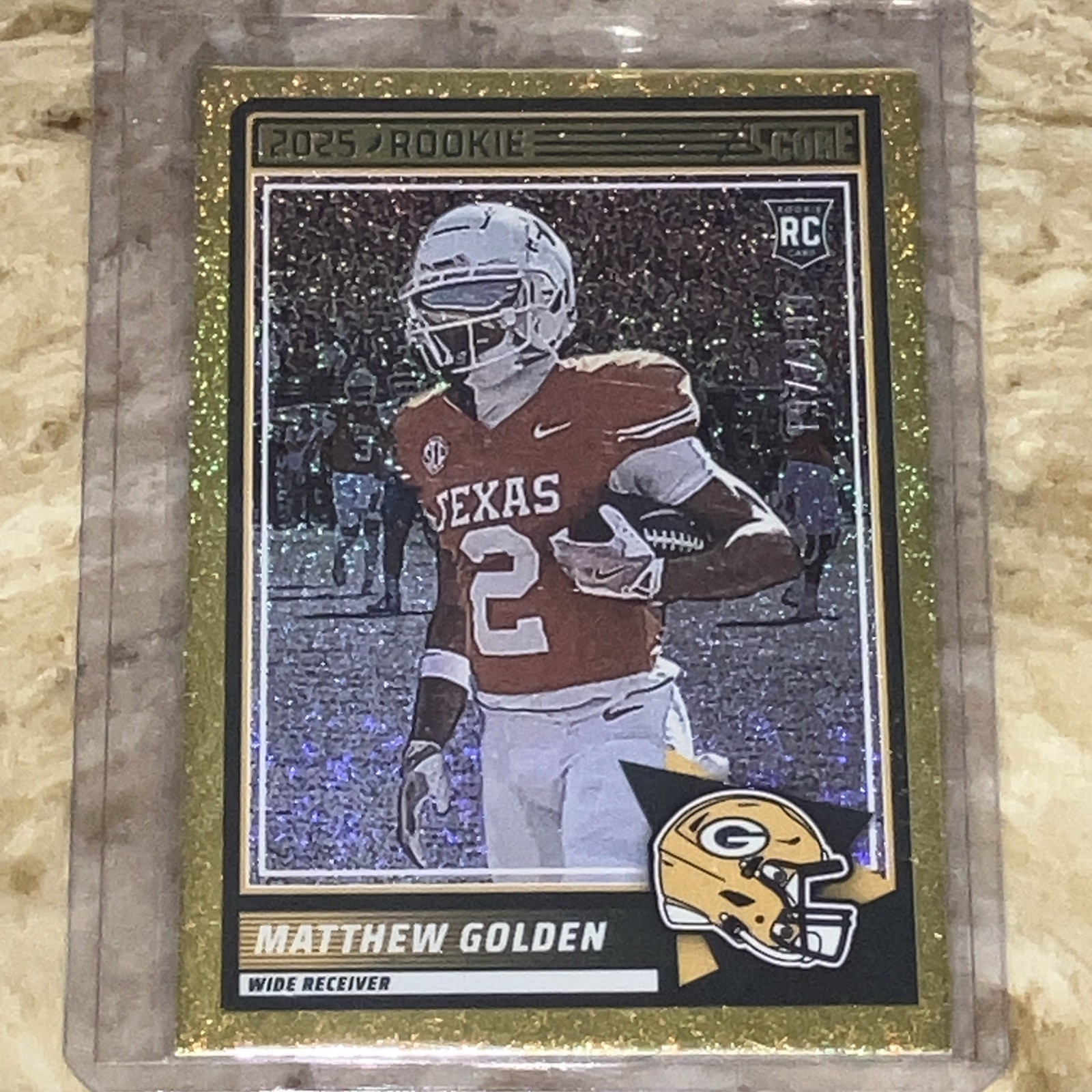 🔥2025 Panini Score #56 Matthew Golden Rookie RC  Gold /499