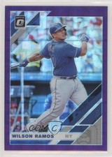 2019 Panini Donruss Optic Purple Pandora Prizm 17/99 Wilson Ramos #158 0ed3