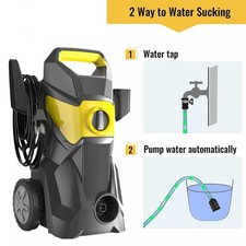 1500W Electric High Pressure Washer For Car Patio And Home Garden Cleaning UK