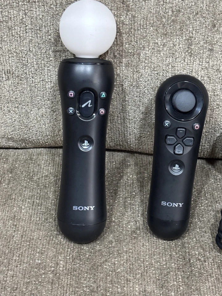 PlayStation Move Bundle PS3 Motion Controller w/ Camera & Navigation OEM - *READ - Image 2 of 4