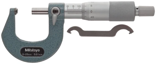 Mitutoyo BMS25 Dial Spherical Micrometer 0-25mm, Hardened Tip, New
