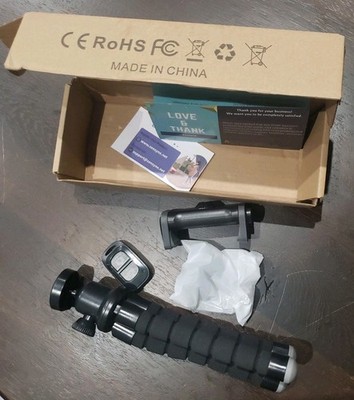 Sensyne 8'' Phone Tripod & Selfie Stick with Remote Fast Free Ship