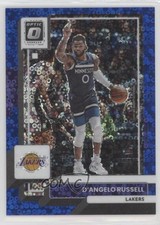 2022 Panini Donruss Optic Fast Break Blue Prizm 40/49 D'Angelo Russell #57 11pj