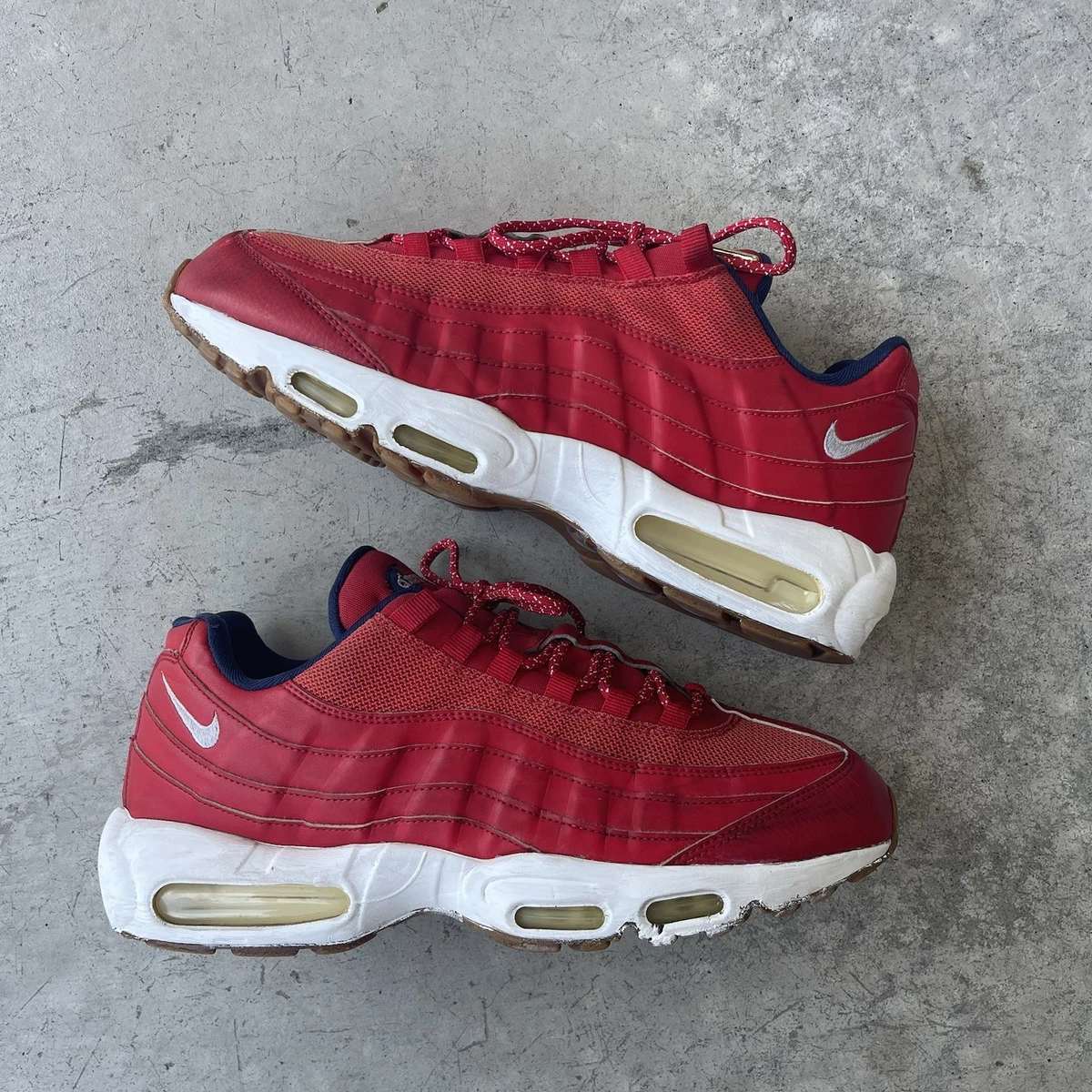 Nike Air Max 95 Premium Gym Red for Sale | Authenticity Guaranteed