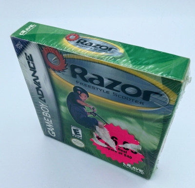 Razor Freestyle Scooter (Nintendo Game Boy Advance, 2001) New 