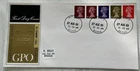 GB QEII 1969 Machin Se-Tenant Coil GPO FDC Windsor CDS