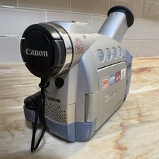 Canon ZR45MC Silver 18X Optical Zoom 360X Digital Zoom Handheld Video Camcorder