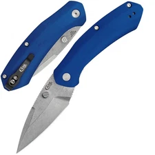 CASE XX KNIVES WESTLINE® - BLUE ANODIZED ALUMINUM - EDC WESTLINE S35VN (36552) P