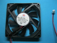 8 pcs Brushless DC Cooling Fan 24V 8015S 9 Blades 80x80x15mm 2pin Sleeve Bearing