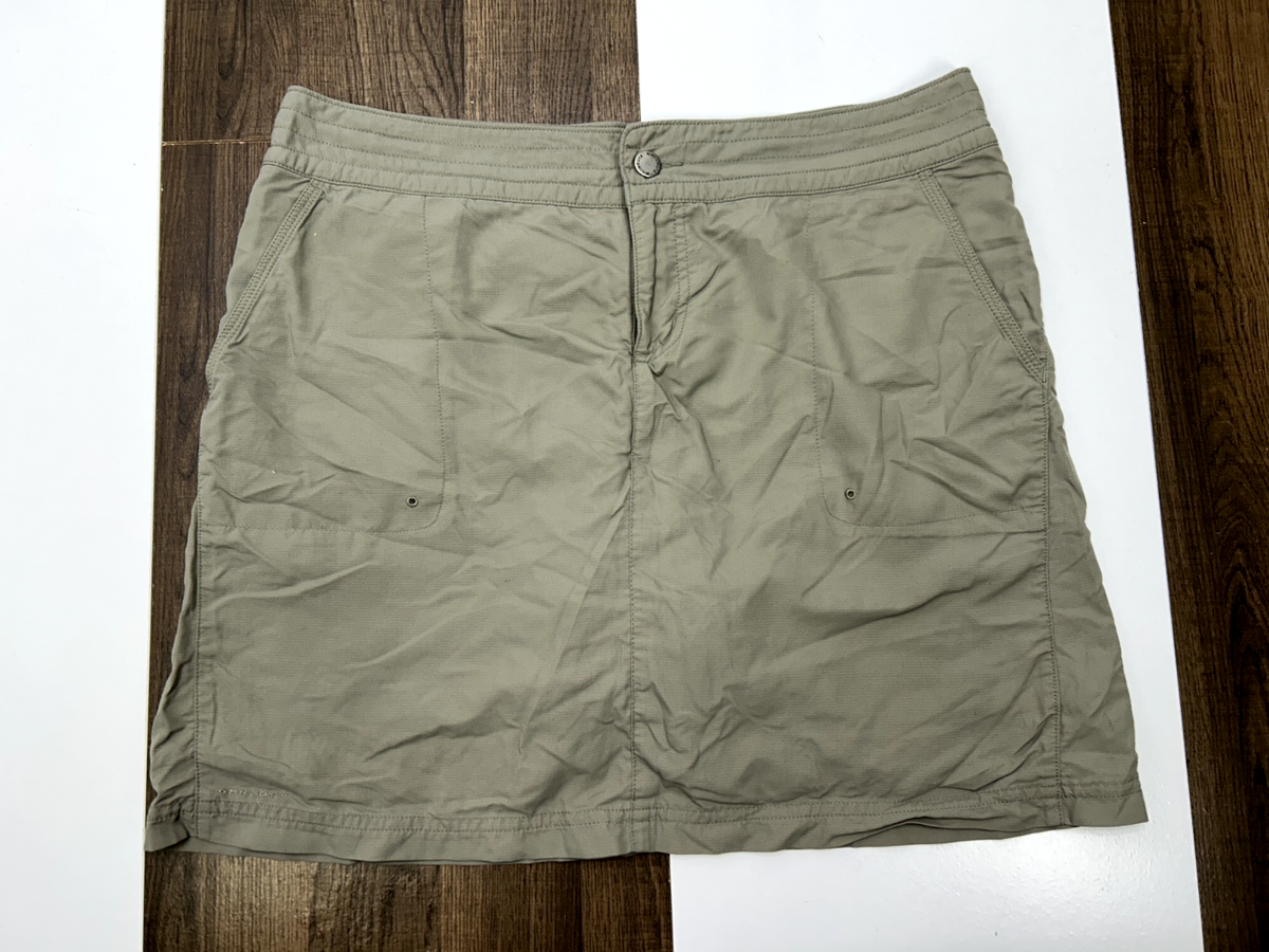 Columbia Sportswear Womens Size XL 12 Green Titanium Skort Tennis