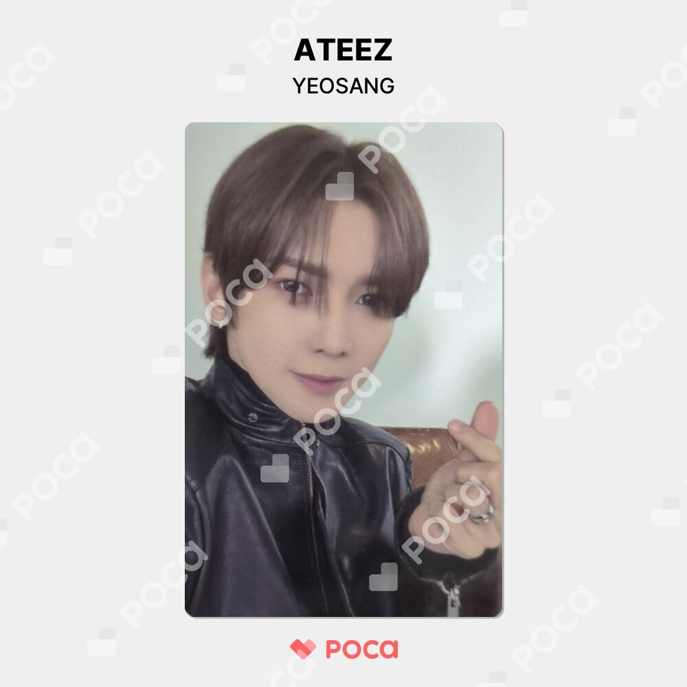ATEEZ YEOSANG PHOTOCARD ヨサン　トレカ Yeo Sang Official Photocard Ateez Spin Off : From The