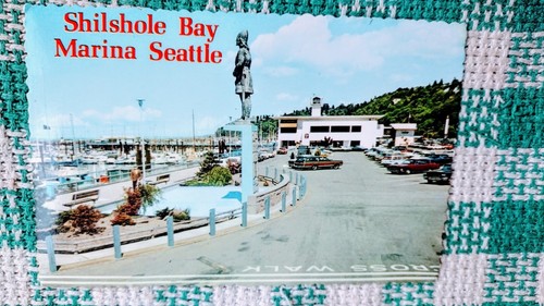 BEAUTIFUL POST CARD SHILSHOLE BAY MARINA SEATTLE WASHINGTON - Picture 11 of 11