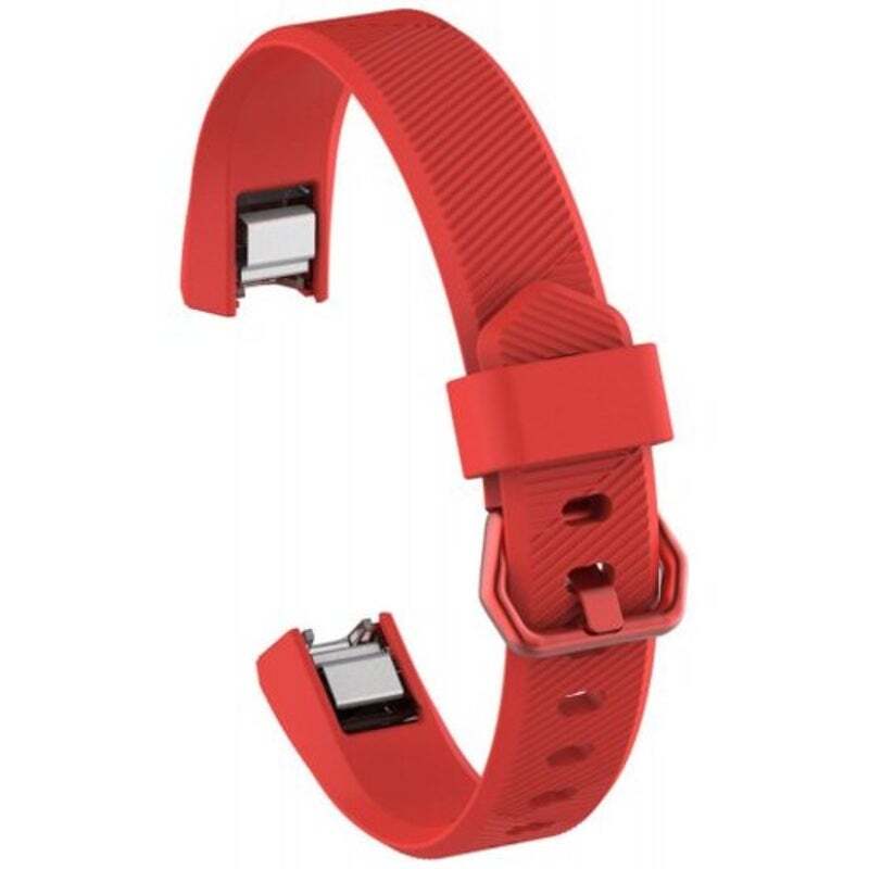 Tpe Wristband For Fitbit Alta Hr Red thermoplastic elastomer (tpe) Watch Bands